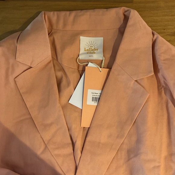 NWT - The Lullaby Club Pink Blazer - Picture 5 of 7